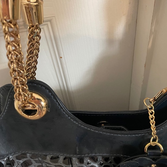 VINTAGE CHRISTOPHER STRAUB HANDBAG Womens, BLACK, NWOT - Picture 4 of 6